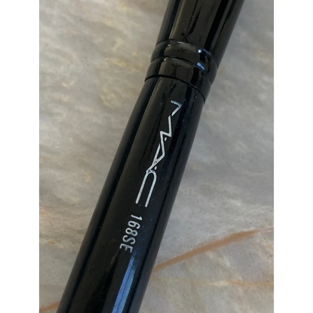 MAC 168 & 168SE Large Angled Contour Makeup Brush Set Black Silver Japan